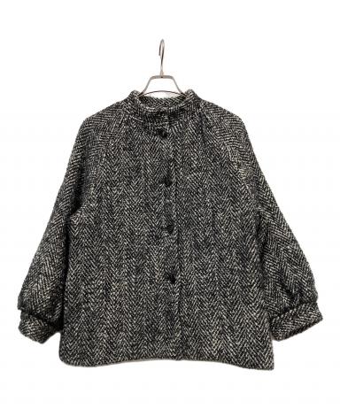 中古・古着通販】IENA (イエナ) ヘリンボンツイードハーフコート