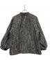 IENA (イエナ) ヘリンボンツイードハーフコート ブラック×ホワイト サイズ:36：18000円