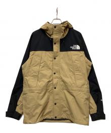THE NORTH FACE（ザ ノース フェイス）の古着「マウンテンライトジャケット」｜ベージュ×ブラック