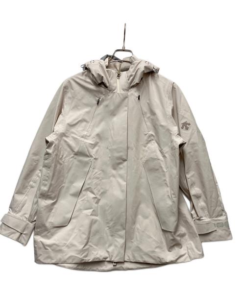 DESCENTE ALLTERRAIN（デザイント オルテライン）Descente ALLTERRAIN (デザイント オルテライン) 別注WATERPROOF JACKET グレー サイズ:Mの古着・服飾アイテム