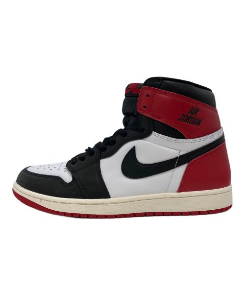 NIKE（ナイキ）NIKE (ナイキ) AIR JORDAN 1 RETRO HIGH OGー ブラック×レッド サイズ:29の古着・服飾アイテム