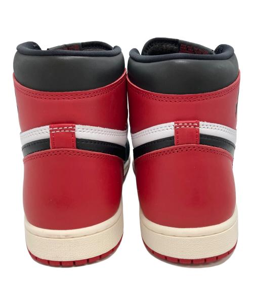 NIKE（ナイキ）NIKE (ナイキ) AIR JORDAN 1 RETRO HIGH OGー ブラック×レッド サイズ:29の古着・服飾アイテム