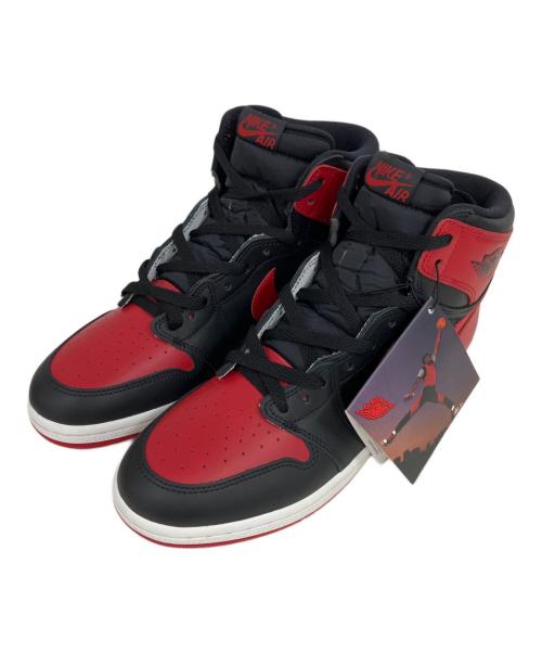 NIKE（ナイキ）NIKE (ナイキ) エアジョーダン1ハイ85ブレッドスニーカー レッド×ブラック サイズ:29cmの古着・服飾アイテム