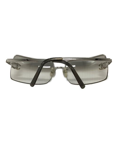 CHANEL（シャネル）CHANEL (シャネル) ココマークサングラス シルバー サイズ:62☐15の古着・服飾アイテム