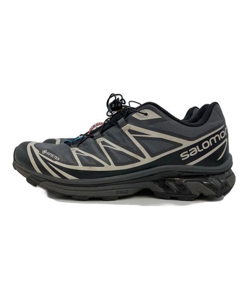 SALOMON（サロモン）SALOMON (サロモン) ローカットスニーカー グレー×ブラック サイズ:27.5の古着・服飾アイテム