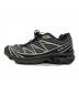 SALOMON (サロモン) ローカットスニーカー グレー×ブラック サイズ:27.5：12000円