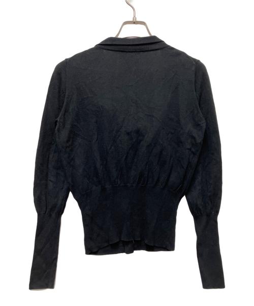 Vivienne Westwood RED LABEL（ヴィヴィアンウエストウッドレッドレーベル）Vivienne Westwood RED LABEL (ヴィヴィアンウエストウッドレッドレーベル) 薄手カーディガン ブラック サイズ:2の古着・服飾アイテム