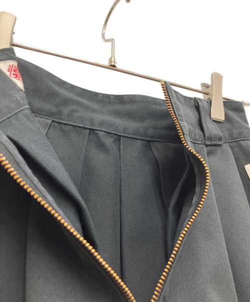 DANTON（ダントン）DANTON (ダントン) タックロングスカート ネイビー サイズ:36の古着・服飾アイテム