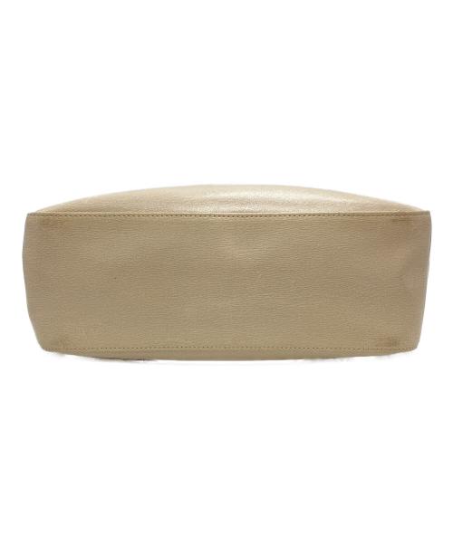 LONGCHAMP（ロンシャン）LONGCHAMP (ロンシャン) ハンドバッグ アイボリーの古着・服飾アイテム