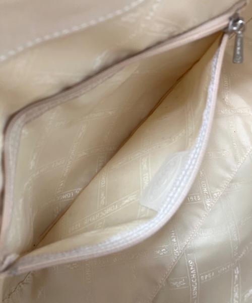 LONGCHAMP（ロンシャン）LONGCHAMP (ロンシャン) ハンドバッグ アイボリーの古着・服飾アイテム