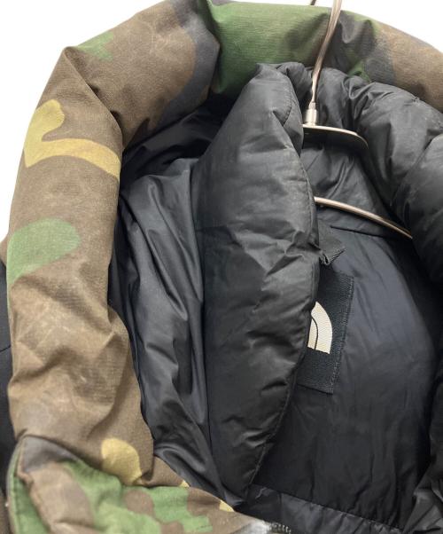 THE NORTH FACE（ザ ノース フェイス）THE NORTH FACE (ザ ノース フェイス) ノベルティ バルトロ ライト ジャケット カーキ×ブラック サイズ:Sの古着・服飾アイテム