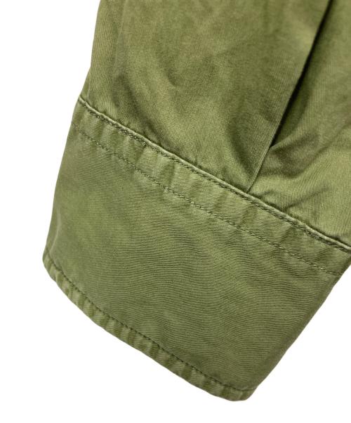 stussy（ステューシー）stussy (ステューシー) 長袖シャツ グリーン サイズ:Mの古着・服飾アイテム