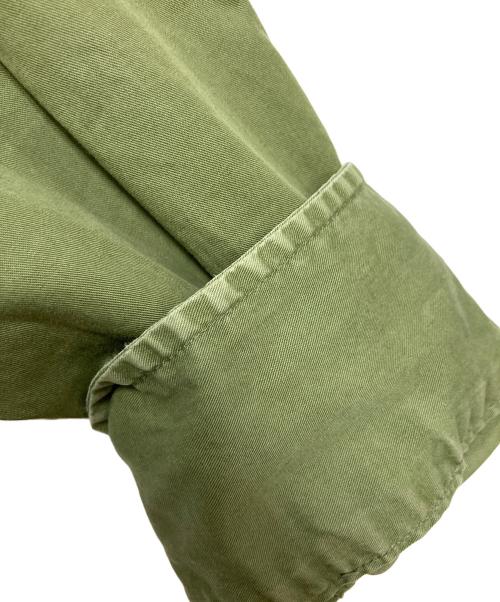 stussy（ステューシー）stussy (ステューシー) 長袖シャツ グリーン サイズ:Mの古着・服飾アイテム