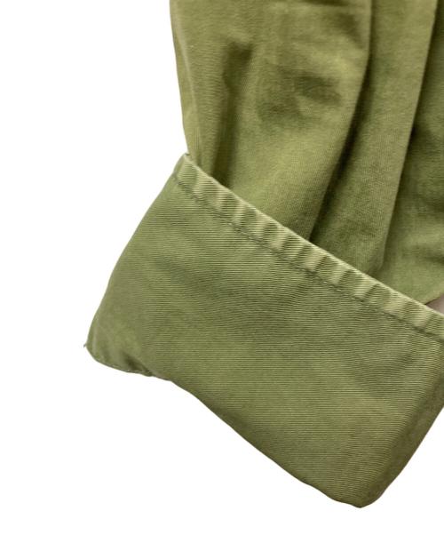 stussy（ステューシー）stussy (ステューシー) 長袖シャツ グリーン サイズ:Mの古着・服飾アイテム
