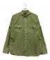 stussy（ステューシー）の古着「長袖シャツ」｜グリーン
