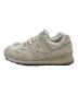 NEW BALANCE (ニューバランス) 574スニーカー ライトグレー サイズ:24.5：6000円