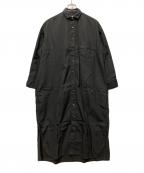 ticcaティッカ）の古着「長袖ワンピース」｜ブラック