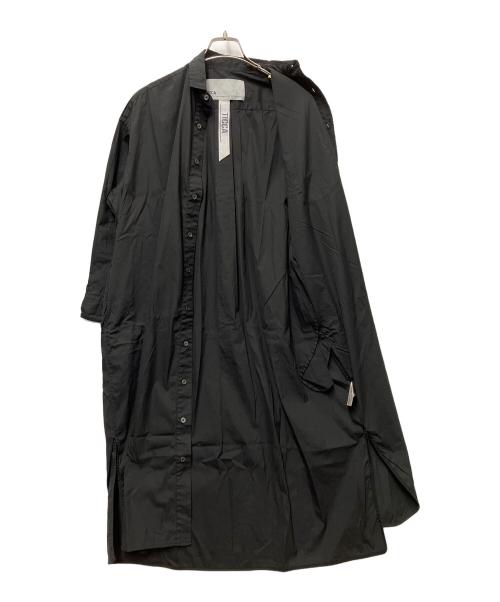 ticca（ティッカ）TICCA (ティッカ) 長袖ワンピース ブラック サイズ:FREEの古着・服飾アイテム
