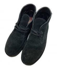 CLARKS ORIGINALS（クラークス オリジナルズ）の古着「チャッカーブーツ」｜ブラック