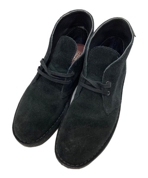 CLARKS ORIGINALS（クラークス オリジナルズ）Clarks Originals (クラークス オリジナルズ) チャッカーブーツ ブラック サイズ:26.5の古着・服飾アイテム