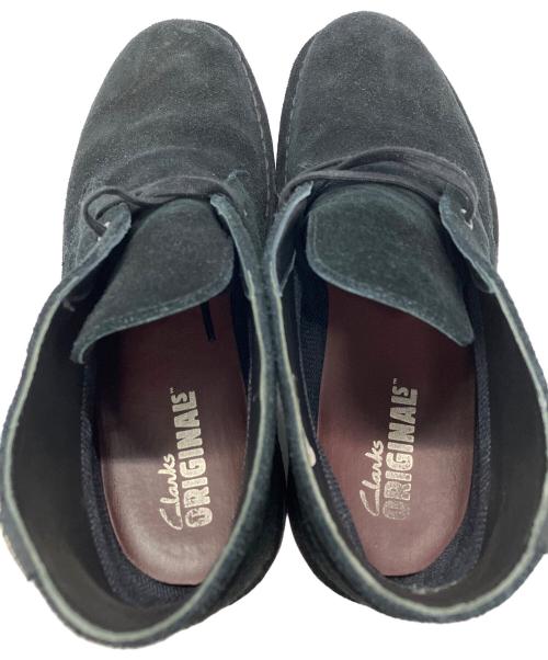 CLARKS ORIGINALS（クラークス オリジナルズ）Clarks Originals (クラークス オリジナルズ) チャッカーブーツ ブラック サイズ:26.5の古着・服飾アイテム