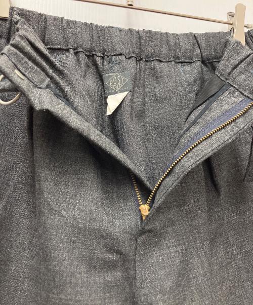 POST OVERALLS（ポストオーバーオールズ）POST OVERALLS (ポストオーバーオールズ) SOUTHWICK (サウスウィック) E-Z Lax 3 Cotton Covert グレー サイズ:Lの古着・服飾アイテム