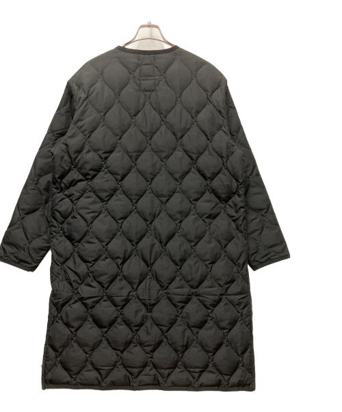 TAION（タイオン）TAION (タイオン) V NECK ZIP COAT ブラック サイズ:XLの古着・服飾アイテム