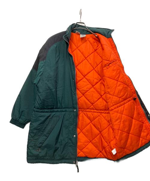 NIKE（ナイキ）NIKE (ナイキ) 中綿ジャケット グリーン×ブラック サイズ:Mの古着・服飾アイテム