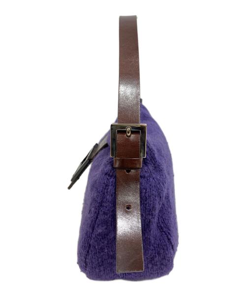 FENDI（フェンディ）FENDI (フェンディ) マンマバケット ショルダーバッグ パープルの古着・服飾アイテム
