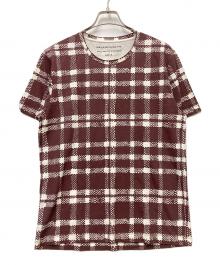 BALENCIAGA（バレンシアガ）の古着「半袖Tシャツ」｜ホワイト×ブラウン