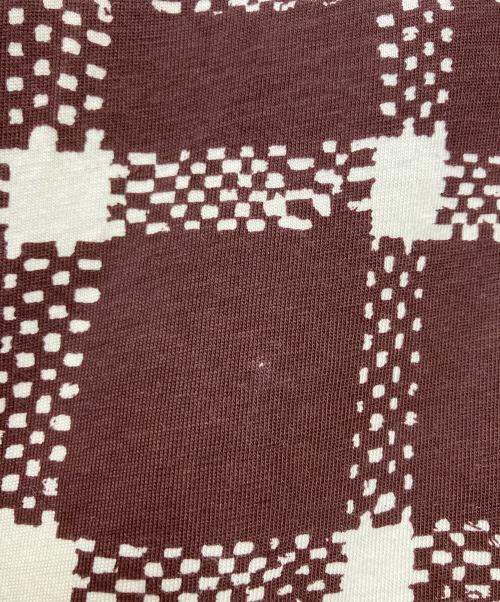 BALENCIAGA（バレンシアガ）BALENCIAGA (バレンシアガ) 半袖Tシャツ ホワイト×ブラウン サイズ:Mの古着・服飾アイテム