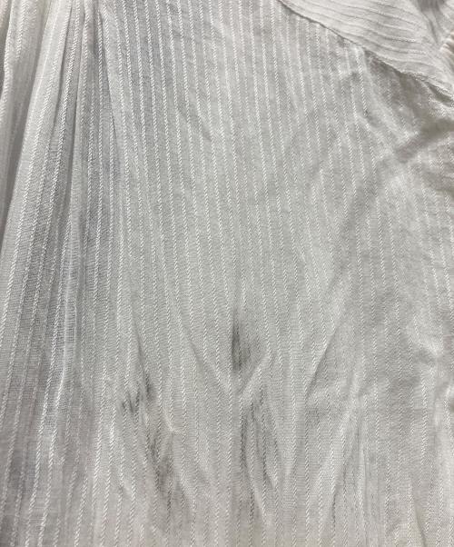 ne quittez pas（ヌキテパ）ne quittez pas (ヌキテパ) 長袖ワンピース ホワイト×ブルー サイズ:Mの古着・服飾アイテム