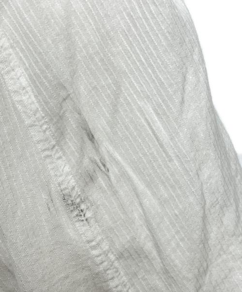 ne quittez pas（ヌキテパ）ne quittez pas (ヌキテパ) 長袖ワンピース ホワイト×ブルー サイズ:Mの古着・服飾アイテム