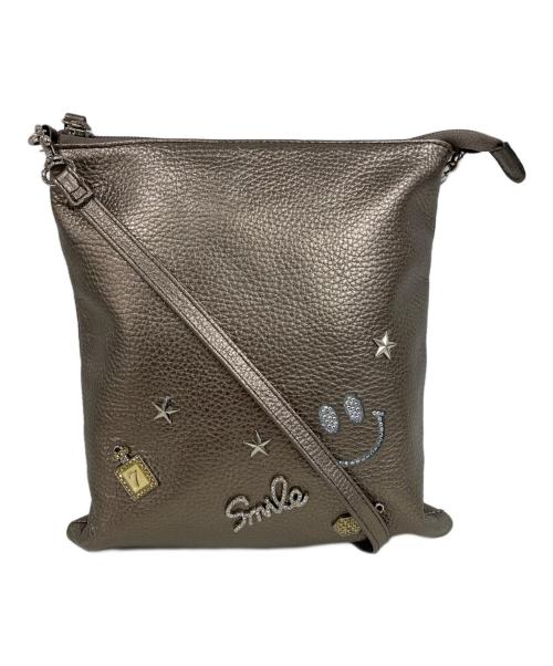 SALON DE ALFURD（サロン・ド・アルファード）SALON DE ALFURD (サロン・ド・アルファード) ポシェットショルダーバッグ ベージュの古着・服飾アイテム