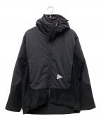 and wanderアンドワンダー）の古着「top fleece jacket」｜ブラック