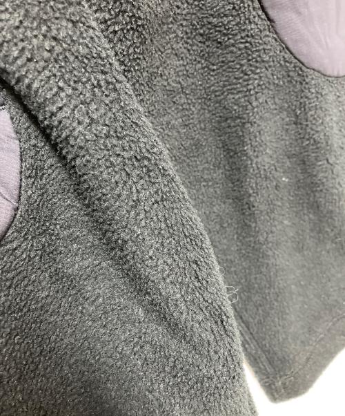 and wander（アンドワンダー）and wander (アンドワンダー) top fleece jacket ブラック サイズ:Lの古着・服飾アイテム