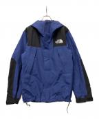 THE NORTH FACEザ ノース フェイス）の古着「マウンテンジャケット」｜ブルー×ブラック
