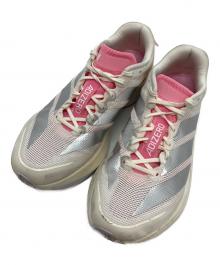 adidas（アディダス）の古着「ランニングシューズ」｜ホワイト×ピンク