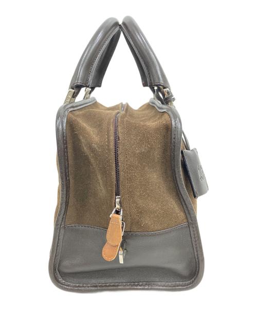 LOEWE（ロエベ）LOEWE (ロエベ) アマソナ28　ハンドバッグ ブラウンの古着・服飾アイテム