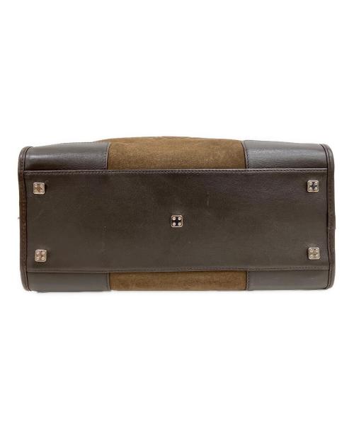 LOEWE（ロエベ）LOEWE (ロエベ) アマソナ28　ハンドバッグ ブラウンの古着・服飾アイテム