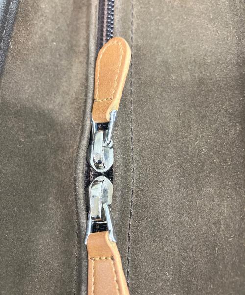 LOEWE（ロエベ）LOEWE (ロエベ) アマソナ28　ハンドバッグ ブラウンの古着・服飾アイテム