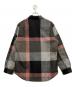 BLACK LABEL CRESTBRIDGE (ブラックレーベル クレストブリッジ) スライバーチェックパデッドCPOシャツ ブラック×ピンク サイズ:L：15000円