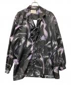 kenichiケンイチ）の古着「長袖シャツ」｜ブラック