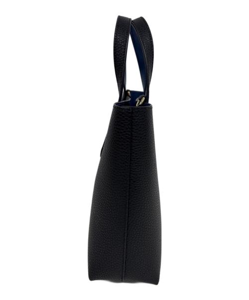 BALLY（バリー）BALLY (バリー) Roryぺブル加工レザー2WAYバッグ ブラックの古着・服飾アイテム