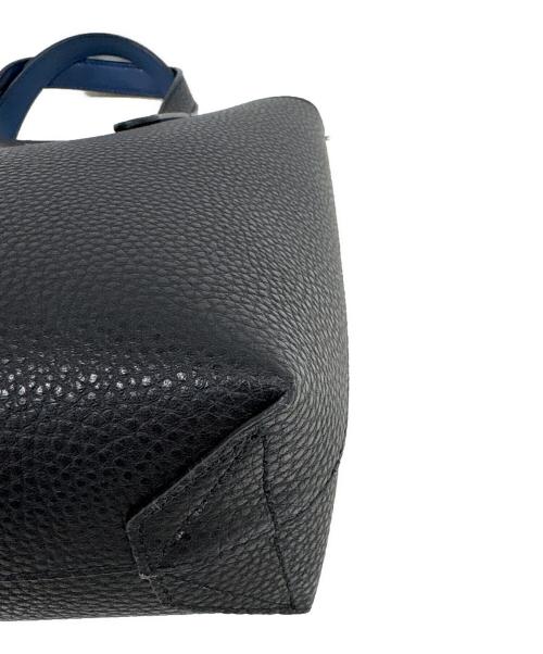 BALLY（バリー）BALLY (バリー) Roryぺブル加工レザー2WAYバッグ ブラックの古着・服飾アイテム