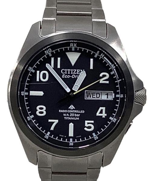 CITIZEN（シチズン）CITIZEN (シチズン) フィールドウオッチ CITIZEN プロマスター H100-S074304 ブラックの古着・服飾アイテム