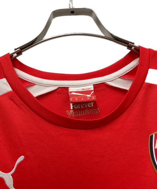 PUMA（プーマ）PUMA (プーマ) ゲームシャツ レッド サイズ:Mの古着・服飾アイテム