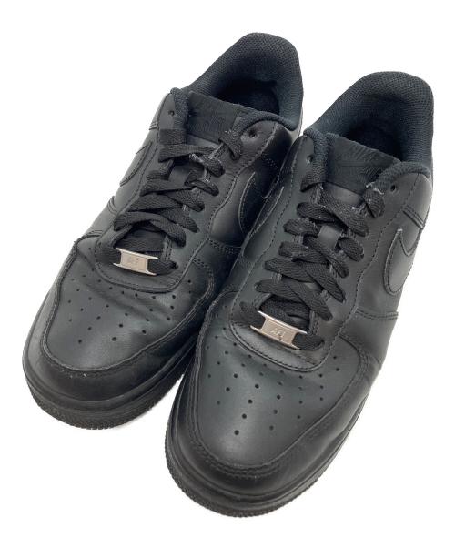 NIKE（ナイキ）NIKE (ナイキ) AIR FORCE 1'07 ブラック サイズ:27の古着・服飾アイテム