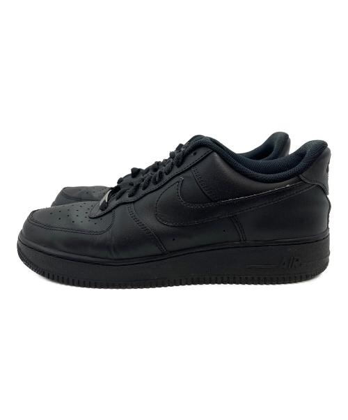 NIKE（ナイキ）NIKE (ナイキ) AIR FORCE 1'07 ブラック サイズ:27の古着・服飾アイテム