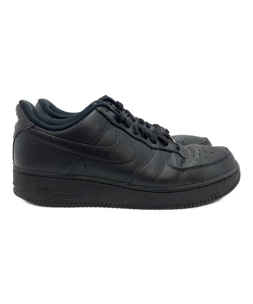 NIKE（ナイキ）NIKE (ナイキ) AIR FORCE 1'07 ブラック サイズ:27の古着・服飾アイテム